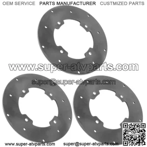 3x Front Left Right Rear Brake Disc for Arctic Cat Alterra TBX 700 2020/ 1436808