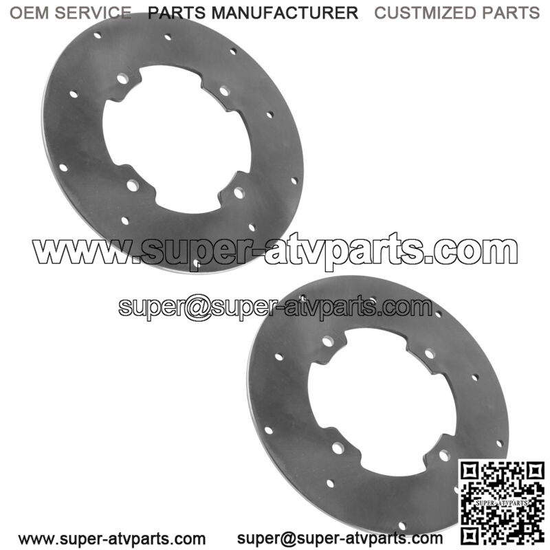 2xRear Right & Left Brake Disc for Arctic Cat Wildcat Trail 700 2014 2015-2017