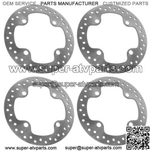 4 Front Rear Brake Disc Rotor for Polaris RZR XP 1000/ RZR XP 4 1000 2014 - 2021 (For: Polaris)