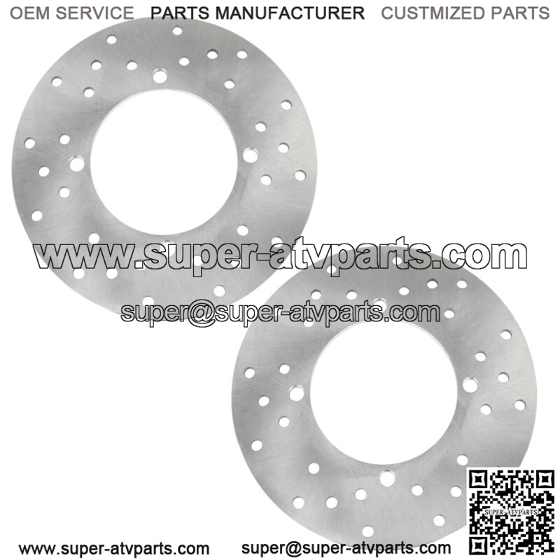 2 Rear Brake Disc Rotor for Polaris Ranger XP 570 800 900 1000 2010 2011-2019 (For: Polaris)