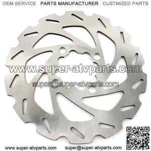Front Rear Brake Disc for Yamaha YFM700R Raptor/YFZ450 2006-2012