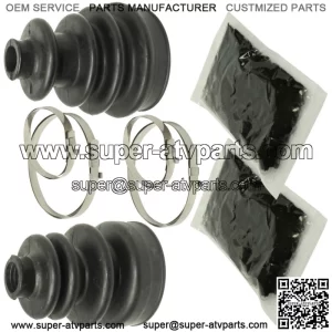 Front Axle Inner Outer CV Boot Kits for Polaris Ranger 500 2X4 4X4 6X6 2005