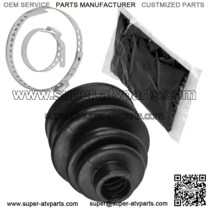 Rear Axle Outer CV Boot Kit for Yamaha Grizzly 450 YFM450F 4X4 2007-2010