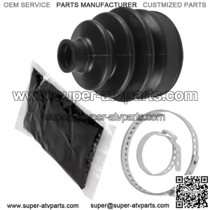 Front Axle Outer CV Boot Kit for Can-Am Outlander 800R 4X4 Xmr EFI 2015