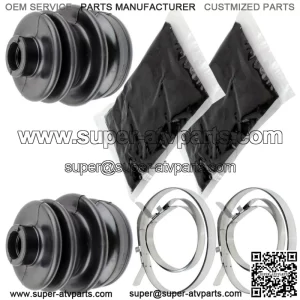 Front or Rear Axle Inner Outer CV Boot Kit Fits Arctic Cat Prowler 550 2014-2015