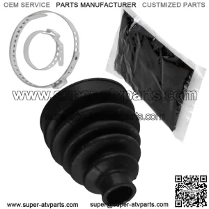 Rear Axle Outer CV Boot Kit for Can-Am Maverick 1000R 4X4 2013-2017