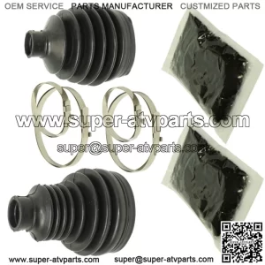 Rear Axle Outer Inner CV Boot Kit for Polaris RZR 800 EFI 2011-2014