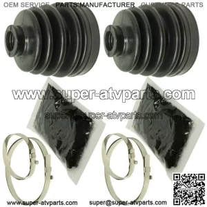 Rear Axle Inner and Outer CV Boot Kit for Can-Am Outlander Max 500 650 800 06-07
