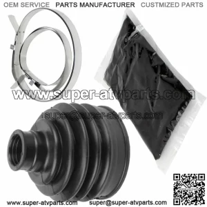 Front Drive Shaft Boot Kit CV Boot Kit for Kawasaki Prairie 300 KVF300A 1999-02