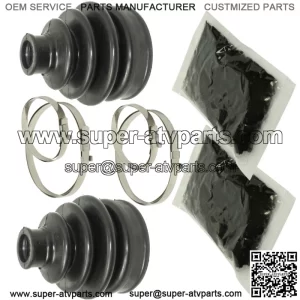 Rear Axle Outer Inner CV Boot Kit for Honda TRX420FA TRX420FPA Rancher 420
