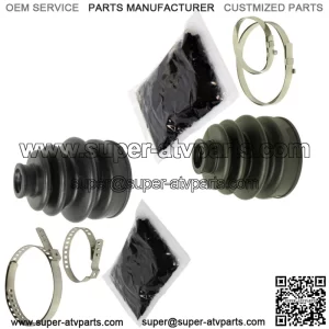 Front Axle Outer Inner CV Boot Kit for Honda TRX500FA Foreman Rubicon 500 01-04