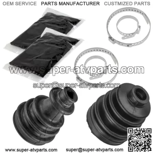 Rear Axle CV Boot For Polaris General 1000/General 4 1000 18-22 Inner And Outer (For: Polaris)