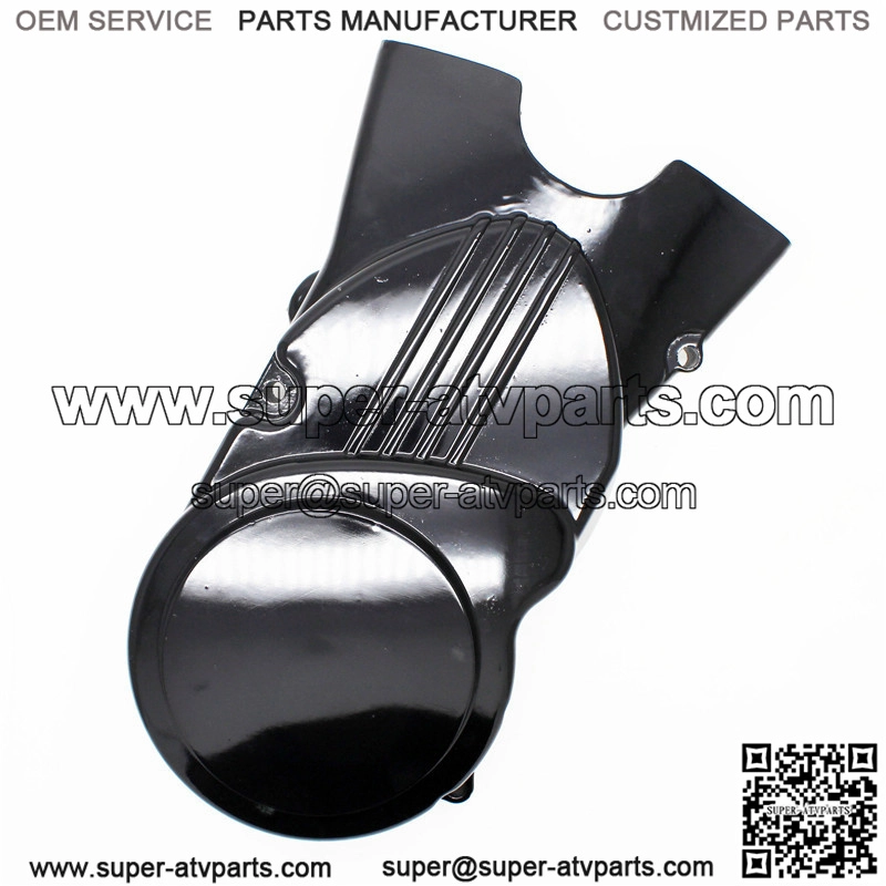 110cc-125cc black engine side shell