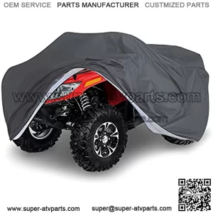 Executive Storm-Proof ATV Cover - Water Resistant 7 Layers - Ready-Fit / Semi Custom - Fits up to 89 inches