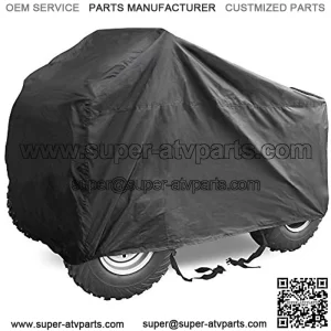 L Size 79 Inch ATV Quad Covers Waterproof Outdoor Oxford Cloth Durable 4 Wheeler Rain Cover Accessories All Weather UV Protection for Kawasaki for Polaris for Suzuki for Can Am