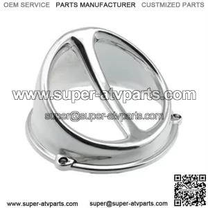 Fan Shroud Air Scoop, Chrome for 125cc - 150cc GY6 Scooters, ATVs, Go Karts