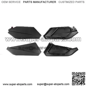 Plastic Front + Rear Lower Door Panels Inserts For Can Am Maverick X3 Max 17-23