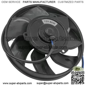 Radiator Cooling Fan For Honda Rancher 420 TRX420 2x4 4x4 2007-2020