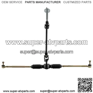 Steering Wheel Parts Kit Go Kart Tie Rod Rack Shaft fit Go Kart Drift Trike Quad
