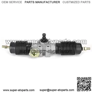 KIMISS Eje de engranaje de direcci??n, eje de engranaje de direcci??n asistida de acero inoxidable de 360 ??mm apto para bricolaje China ATV UTV accesorios de piezas de bicicleta
