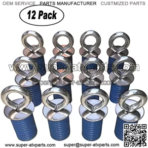 ATV Anchors to fit Polaris Lock & Ride ATV Tie Down Anchors Made to fit and Sportsman - Set of 12 Anchors - These DO NOT FIT Ranger
