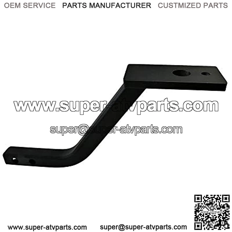 1 1/4" Receiver Hitch Riser and Extender with Tow Plate