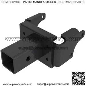 85180 2" ATV Receiver Hitch for Suzuki King Quad Eiger Vinson (2002-2018),Black