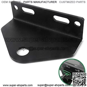 Heavy Duty Universal Zero Turn Mower Trailer Hitch - 3/16" Thick and Rugged Steel - 3/4" Trailer Hitch Mount -