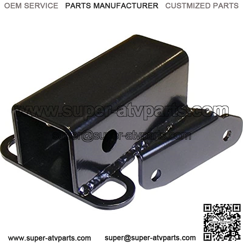 100745 Hitch Receiver, Black - Image 2