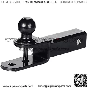 LY824 3-in-1 ATV Hitch Ball Mount Adapter with 1-7/8" Ball Hollow Shank