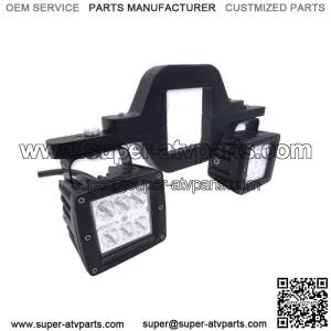 For Dodge RAM Pickup Truck SUV Backup Bumper Reverse Tow Hitch LED Light Pod