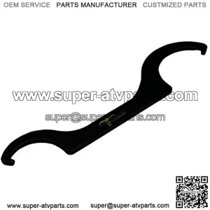 Pit Posse Double Sided Shock Spanner Wrench Motorcycle Tool for Off-Road & ATV Single Shock Applications - Will Fit Locking Rings 87 & 68 mm and 8mm Notch