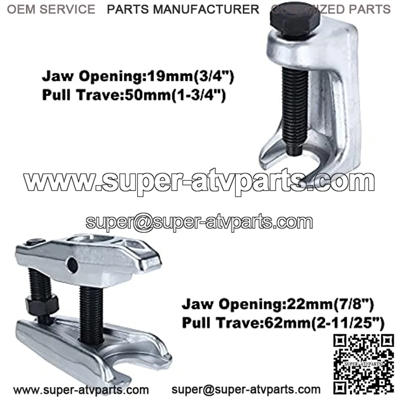 2 Pcs Ball Joint Supporting Joint Puller Separator Tie Rod End Tool Set for Cars, Trucks, ATVs - Image 3