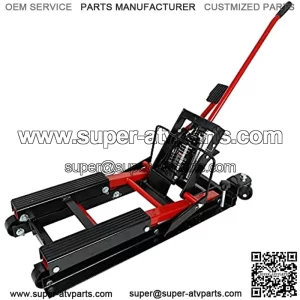 Hydraulic Motorcycle Scissor Jack with 1500LBS Load Capacity ATV Dirt Bike Handle Stands Lifting Tool Motorcycle Lift Stand Must-Have in Garage