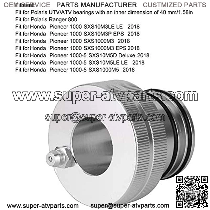 Wheel Bearing Tool, UTV ATV 40mm Dia Wheel Bearing Hand Tool Fit for Honda Pioneer 1000/1000 5 for Polaris Ranger 800 - Image 3