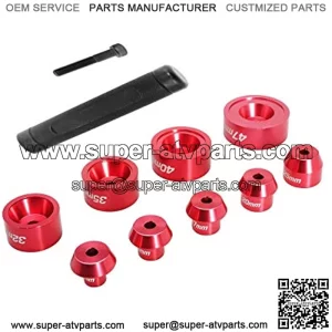 Wheel Bearing Driver Tool Set Fits for MX Motorcycles ATVs 12-25mm 32-47mm Replaces 08-0551