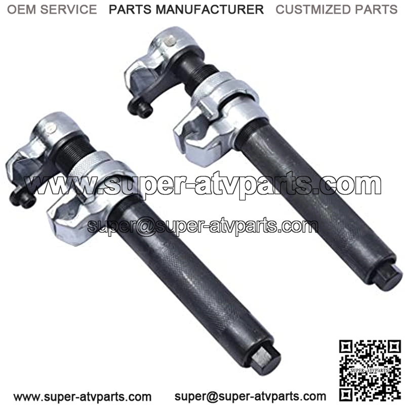 2 Pcs Coil Spring Compressor Tool - Coil Spring Clamps Strut Spring Compressor Tool Set with Safety Guard - Image 4