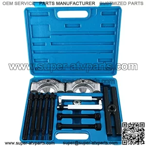 8milelake Gear Puller and Bearing Separator Splitter Tool 14PC Vehicle Gear, Pulley, Steering Wheel, Ball Bearing Set
