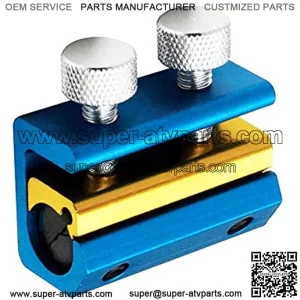 MOTORBIKE CABLE OILER LUBRICATOR FOR CLAMP CLUTCH THROTTLE BRAKE TOOL SCOOTER (Blue gold)