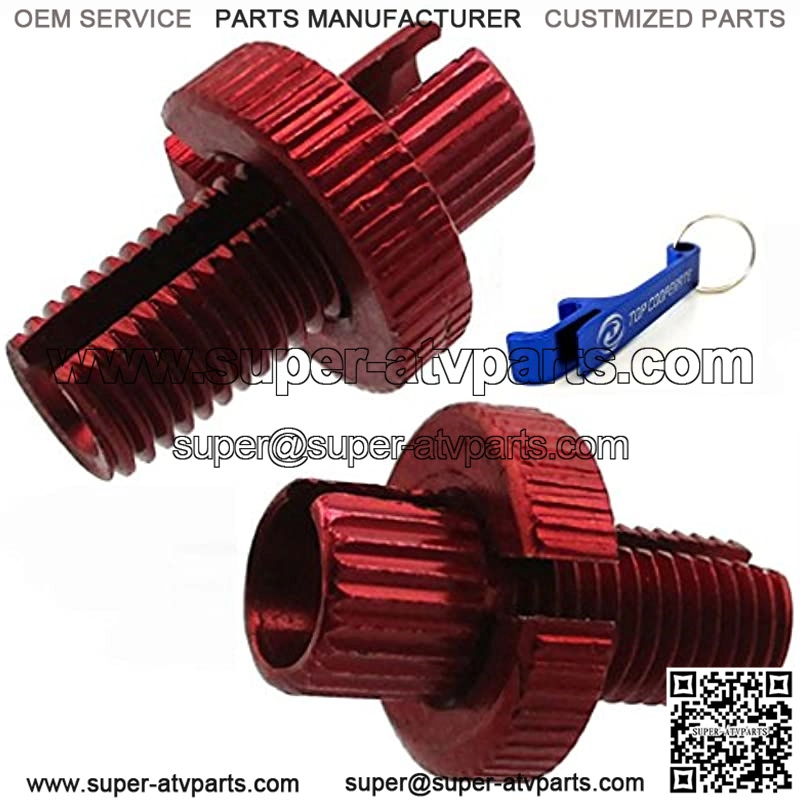 10mm Red Clutch Brake Throttle Cable Adjuster For Motorcycle ATV Pit Dirt Motor Bike Quad Motocross (2)