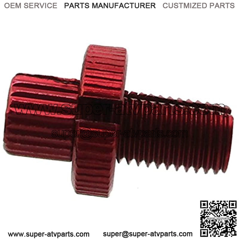 10mm Red Clutch Brake Throttle Cable Adjuster For Motorcycle ATV Pit Dirt Motor Bike Quad Motocross (2) - Image 3