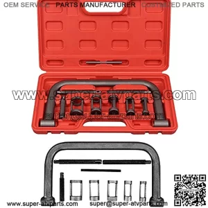 10 piezas compresor de resorte de v??lvula maciza, kit de herramientas de compresi??n autom??tica para ATV, coche, motocicleta, equipo de veh??culos peque?os, herramienta de automoci??n, juego de servicio