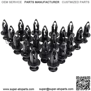 20 Pack of OEM Polaris Plastic Fender Clips / Body Rivets 7661855
