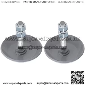 2877245 Heavy Duty Plow Skid Shoes for Compatible with Sportsman ATV Ranger Razor Snow Plow Blade 2 Skid Shoes Pair