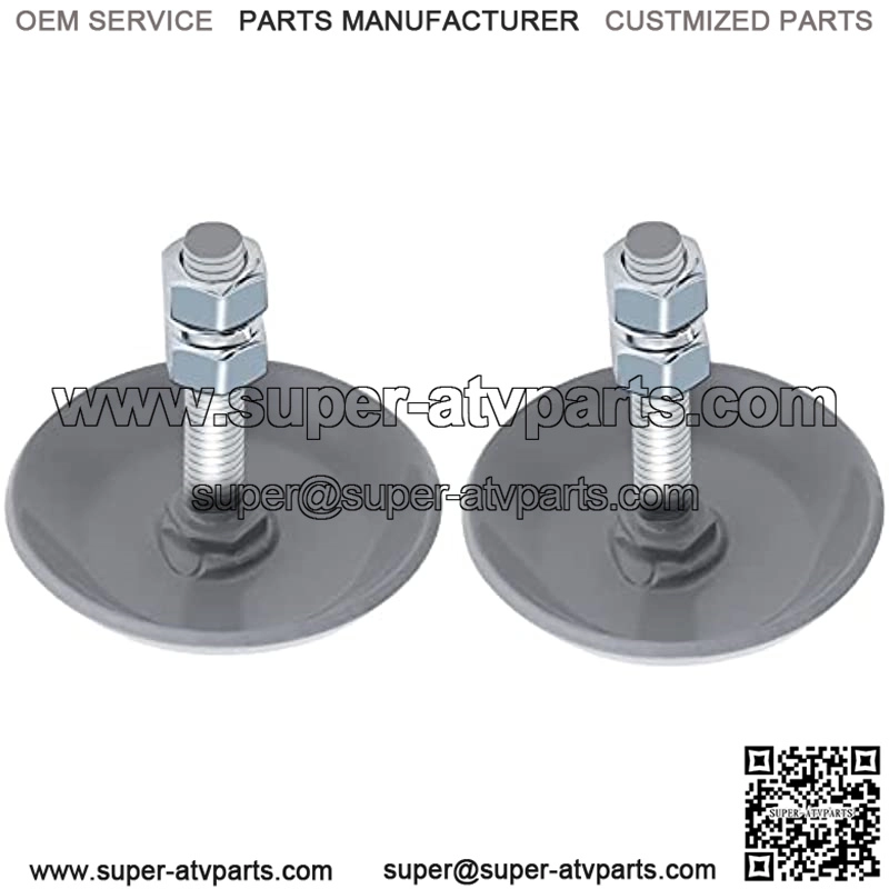 2877245 Heavy Duty Plow Skid Shoes for Compatible with Sportsman ATV Ranger Razor Snow Plow Blade 2 Skid Shoes Pair