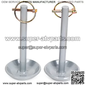 New Pair of Replacement Snow Plow Shoe Skid Snowplow Compatible with Moose ATV UTV