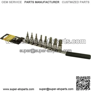 8 Piece Hex Bit Set Metric - ME38HBS
