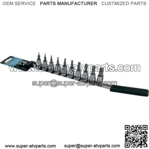 10 Piece Hex Bit Set Inch - IN38HBS