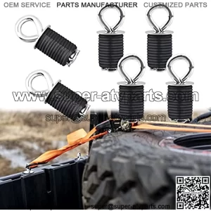 Chelhead RZR Bed Tie Down Anchors, Fit Polaris Lock and Ride Accessories RZR Cooler Mount Locking Compatible with Polaris RZR 900 1000 XP Turbo Sportsman 450 570 850 ATV UTV Accessories 6 Pack