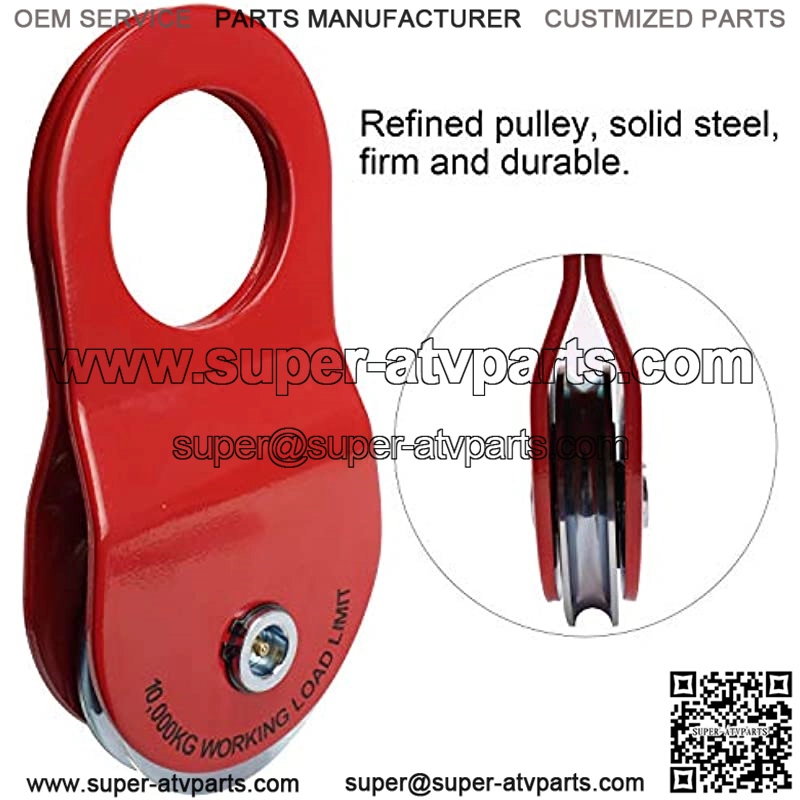 10T Winch Snatch Block Pulley, 22,000 LB Capacity,Offroad Recovery Accessory for Winch,Truck,ATV&UTV - Image 3